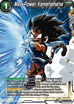 Max Power Kamehameha - Special Anniversary Set 2020 - Expansion Rare - EX13-34