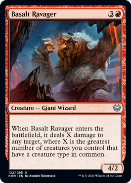 Basalt Ravager - Kaldheim - U - 122