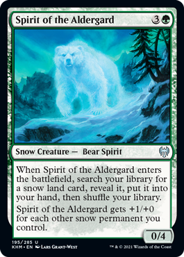 Spirit of the Aldergard - Kaldheim - U - 195