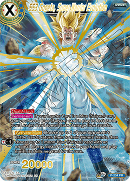 SS3 Gogeta, Super Warrior Evolution (Alternate Art) - Special Anniversary Set 2021 - Promo - P-234