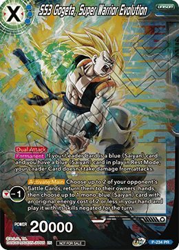 SS3 Gogeta, Super Warrior Evolution - Promotion Cards - Promo - P-234