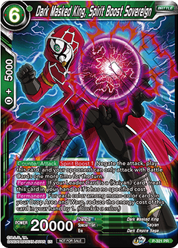 Dark Masked King, Spirit Boost Sovereign - Tournament Promotion Cards - Promo - P-321