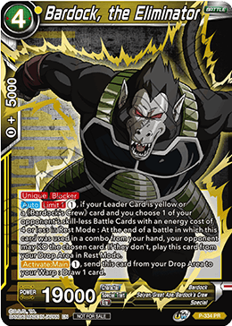 Bardock, the Eliminator (Championship Pack 2021 Vol.2) - Promotion Cards - Promo - P-334