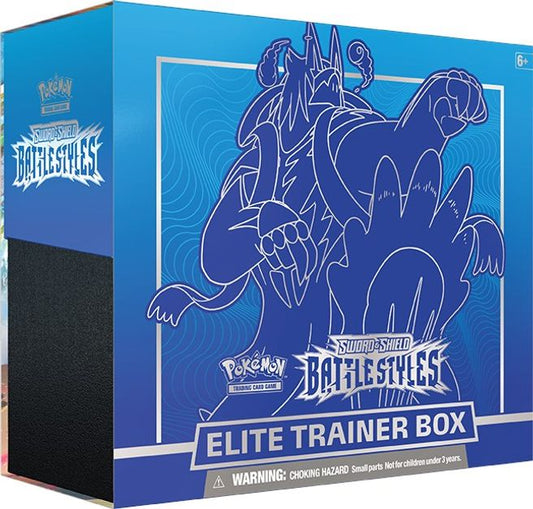 Pokemon Battle Styles Elite Trainer Box [Rapid Strike Urshifu] (Blue) - SWSH05