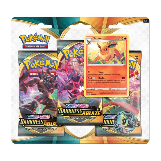 Pokemon Darkness Ablaze 3 - Pack Blister x2 Flareon & Eeevee