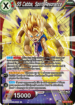 SS Cabba, Spirit Resonance - Cross Spirits - Starter Rare - SD15-02