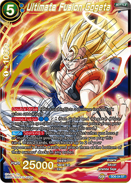 Ultimate Fusion Gogeta - Miraculous Revival - Starter Rare - SD6-04