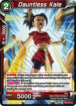 Dauntless Kale - Tournament of Power - Common - TB1-017