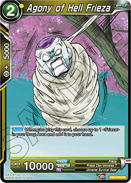 Agony of Hell Frieza - Tournament of Power - Uncommon - TB1-079