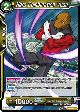 Hero Combination Vuon - Tournament of Power - Common - TB1-084