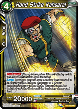 Hand Strike Kahseral - Tournament of Power - Uncommon - TB1-090