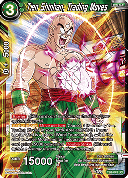 Tien Shinhan, Trading Moves - World Martial Arts Tournament - Uncommon - TB2-043