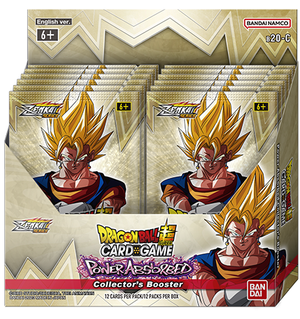 DBS Collector Booster Pack Display - ZENKAI Series Set 03 POWER ABSORBED Collector Booster Pack Display [DBS-B20-C]